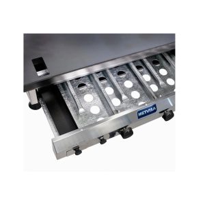 Plancha a Gas con Prensador 80cm Metvisa / Mod. CFGP.80