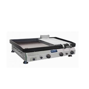 Plancha a Gas con Prensador 80cm Metvisa / Mod. CFGP.80