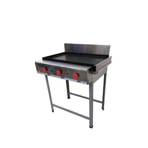 Plancha a Gas de pedestal y recolector 80cm MP / Mod. PPR80MPG