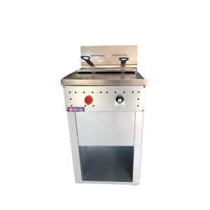 Freidora a Gas 30Lts Ac. Inox. 2 cestas (Agua y Aceite) MStar / Mod. FP1208G