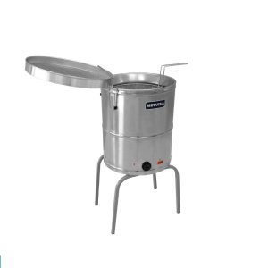 Freidora Industrial Electrica 20Lts Agua y Aceite Metvisa / Mod. FIE.20