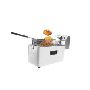 Freidora Electrica 2.5 Lt de 1 cesta sobre mesa Roccia / Mod. DZL-8H