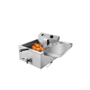 Freidora a Electrica 30Lts 1 cesta Roccia / Mod. DZL-400