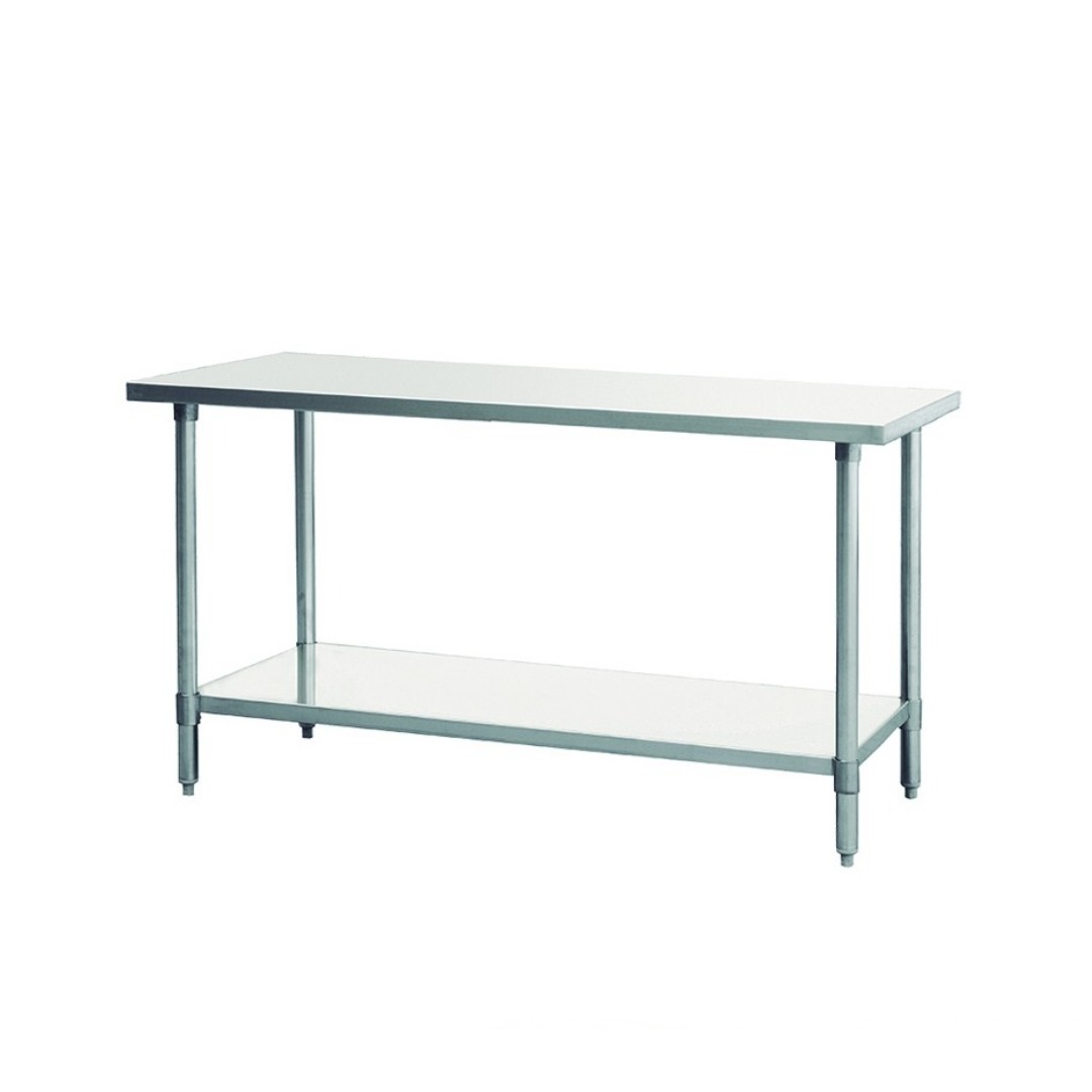 Mesa de trabajo con entrepaño 1.8m Metal Supreme / Mod. TCSM180-8