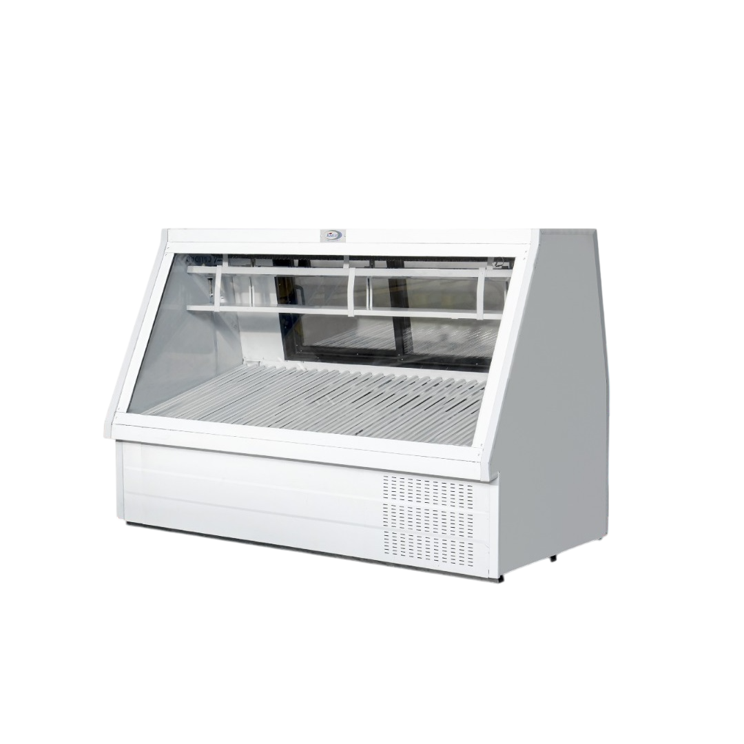Mostrador Carnicero Charcutero 2.0m / Mod. 672 Satinado