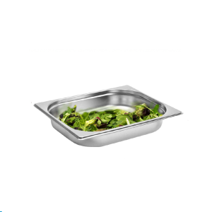 Bandeja Gastronomica en Acero Inoxidable (26.5×16.2×6.4)cm Meital / Mod. MEI14-2E