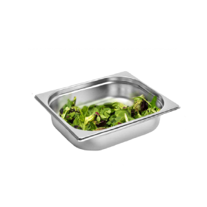 Bandeja Gastronomica en Acero Inoxidable (26.5×16.2×10)cm Meital / Mod. MEI14-4E